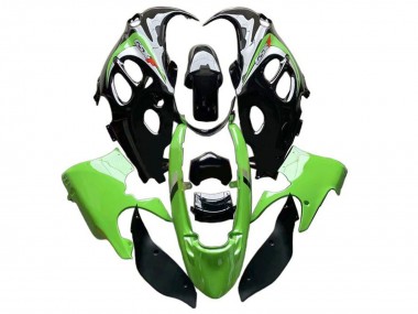 Shop 2004-2006 Suzuki GSX600F/GSX750F Motorcycle Fairings - Green Black