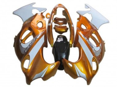 Shop 2004-2006 Suzuki GSX600F/GSX750F Motorcycle Fairings - Orange White