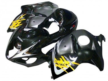 Shop 1996-2007 Suzuki GSXR 1300 Hayabusa Motorcycle Fairings - Glossy Black Silver Yellow
