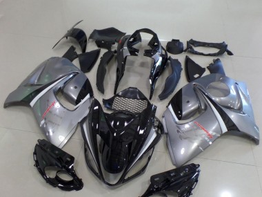 Shop 2008-2020 Glossy Black Silver Chrome Suzuki GSXR 1300 Hayabusa Motorcycle Fairings