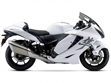 Shop 2021-2025 Suzuki GSXR 1300&nbsp;Hayabusa Motorcycle Fairings - White