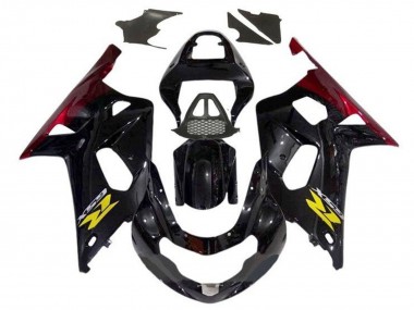 Shop 2000-2002 Suzuki GSXR1000 Motorcycle Fairings - Glossy Black Red Yellow