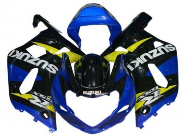 Shop 2000-2002 Suzuki GSXR1000 Motorcycle Fairings - Blue Yellow Black