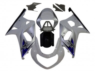 Shop 2000-2002 Suzuki GSXR1000 Motorcycle Fairings - White Silver Blue Black