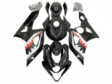 Shop 2005-2006 Suzuki GSXR 1000 Motorcycle Fairings - Black White Red Shark