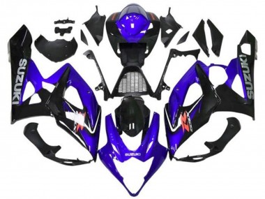Shop 2005-2006 Suzuki GSXR 1000 Motorcycle Fairings - Blue Black Grey