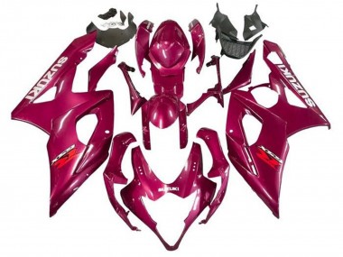 Shop 2005-2006 Suzuki GSXR 1000 Motorcycle Fairings - Red Magenta