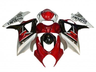 Shop 2005-2006 Suzuki GSXR 1000 Motorcycle Fairings - Silver Red Black