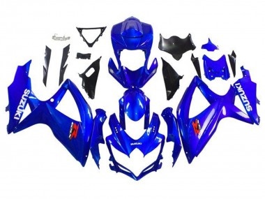 Shop 2008-2010 Suzuki GSXR 600 / GSXR 750 Motorcycle Fairing - Blue White Red