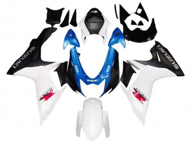 Shop 2011-2024 Suzuki GSXR 600 / GSXR 750 Motorcycle Fairings - White Blue Black Pink