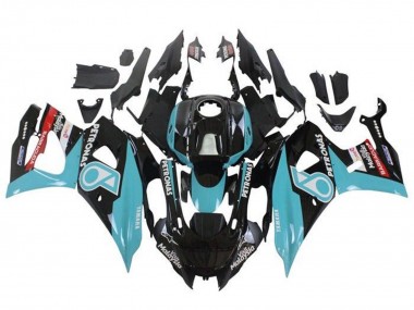 Shop 2021-2024 Yamaha YZF R7 Motorcycle Fairings - Black Blue Petronas