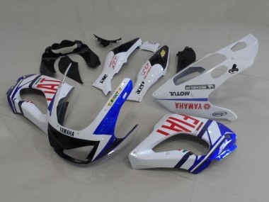 Shop 1997-2007 Yamaha YZF 1000R Thunderace Motorcycle Fairings - White Blue Red Fiat