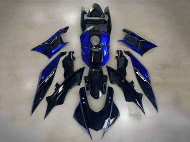 Shop 2019-2021 Yamaha YZF R3/R25 Motorcycle Fairings - Blue Glossy Dark Blue