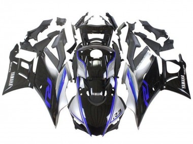 Shop 2019-2021 Yamaha YZF R3/R25 Motorcycle Fairings - Silver Blue Black