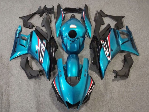 2022-2024 Yamaha YZF R3/R25 Motorcycle Fairings - Blue White Red Black