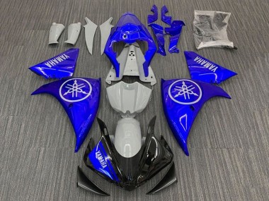 Shop 2009-2011 Yamaha YZF 1000 R1 Motorcycle Fairings - Blue Nardo Grey Black