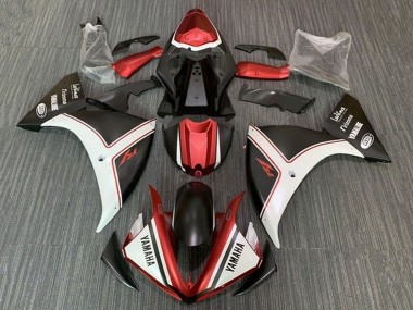Shop 2012-2014 Yamaha YZF 1000 R1 Motorcycle Fairings - White Red Black