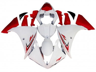 Shop 2012-2014 Yamaha YZF 1000 R1 Motorcycle Fairings - White Red