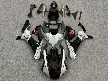 Shop 2015-2019 Yamaha YZF 1000 R1 Motorcycle Fairings - Silver Black