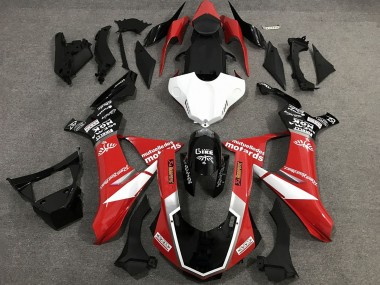 Shop 2015-2019 Yamaha YZF 1000 R1 Motorcycle Fairings - Red White Glossy Black