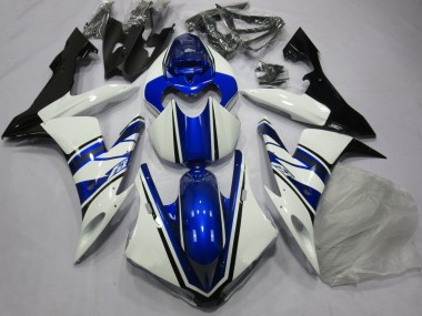 Shop 2004-2006 Yamaha YZF 1000 R1 Motorcycle Fairing - White Blue Black