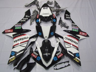 Shop 2007-2008 Yamaha YZF 1000 R1 Motorcycle Fairings - Glossy Black White Red Blue Volvo Sterilgarda Fimer