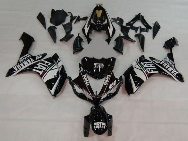 Shop 2007-2008 Yamaha YZF 1000 R1 Motorcycle Fairings - White Black Fiat