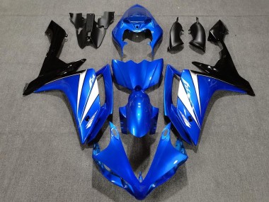 Shop 2007-2008 Yamaha YZF 1000 R1 Motorcycle Fairing - Blue White Black