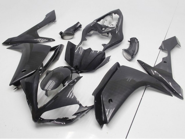 2007-2008 Yamaha YZF 1000 R1 Motorcycle Fairings - Faux Carbon Fiber