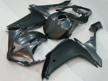 Shop 2007-2008 Yamaha YZF 1000 R1 Motorcycle Fairing - Dark Silver Matte Black