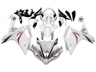 Shop 2007-2008 Yamaha YZF 1000 R1 Motorcycle Fairing - White Red Black Stripe