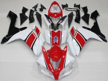 Shop 2007-2008 Yamaha YZF 1000 R1 Motorcycle Fairings - White Red Black