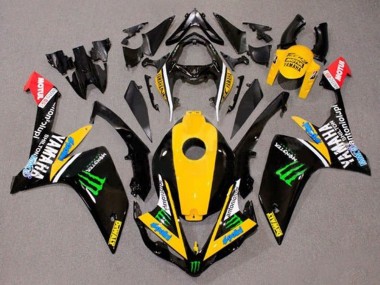 Shop 2007-2008 Yamaha YZF 1000 R1 Motorcycle Fairings - Yellow White Black Green Monster Dewalt