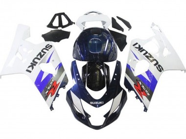 Shop 2004-2005 Suzuki GSXR 600 / GSXR 750 Motorcycle Fairings - White Blue Black Red