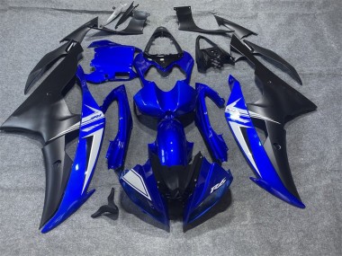 Shop 2008-2016 Yamaha YZF R6 Motorcycle Fairings - Blue White Matte Black