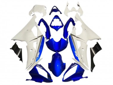 Shop 2008-2016 Yamaha YZF R6 Motorcycle Fairing - White Blue Black