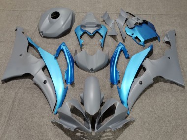 Shop 2008-2016 Yamaha YZF R6 Motorcycle Fairings - Grey Light Blue