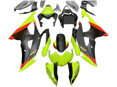 Shop 2008-2016 Yamaha YZF R6 Motorcycle Fairings - Green Red Matte Black