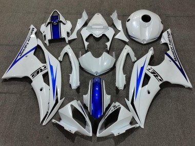 Shop 2008-2016 Yamaha YZF R6 Bike Fairings - White Blue