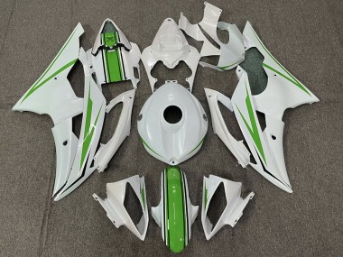 Shop 2008-2016 Yamaha YZF R6 Motorcycle Fairing - White Green