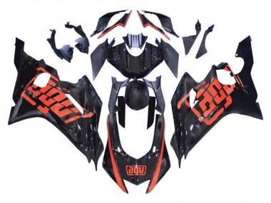 Shop 2017-2025 Yamaha YZF R6 Motorcycle Fairings - Glossy Black Red AGV