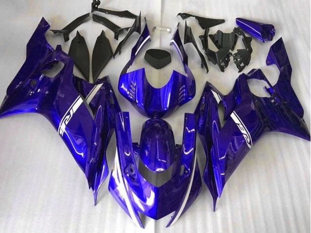 2017-2025 Yamaha YZF R6 Motorcycle Fairings - Blue