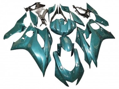 Shop 2017-2025 Yamaha YZF R6 Motorcycle Fairings - Metallic Teal Green