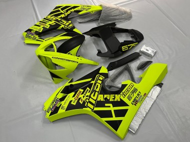 Shop 2006-2008 Triumph Daytona 675 Triple Motorcycle Fairings - Yellow Matte Black