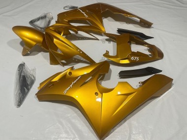 Shop 2006-2008 Triumph Daytona 675 Triple Motorcycle Fairings - Metallic Gold
