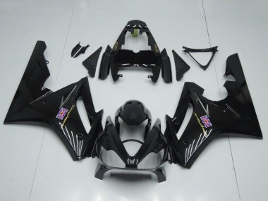 Shop 2006-2008 Triumph Daytona 675 Triple Motorcycle Fairings - Glossy Black