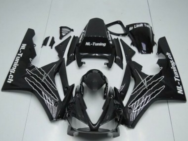 Shop 2009-2012 Triumph Daytona 675 Triple Motorcycle Fairings - Glossy Black White Claw