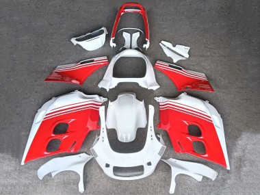Shop 1987-1988 Honda CBR1000F Hurricane Motorcycle Fairings - White Red