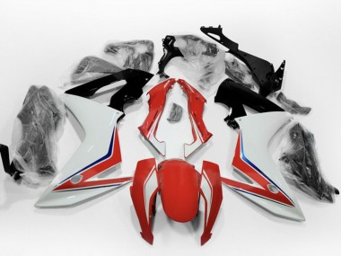 Shop 2014-2016 Honda CBR650F Motorcycle Fairings - White Blue Red