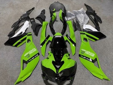 Shop 2019-2025 Kawasaki ZX4R ZX-4RR Motorcycle Fairings - Green Black White